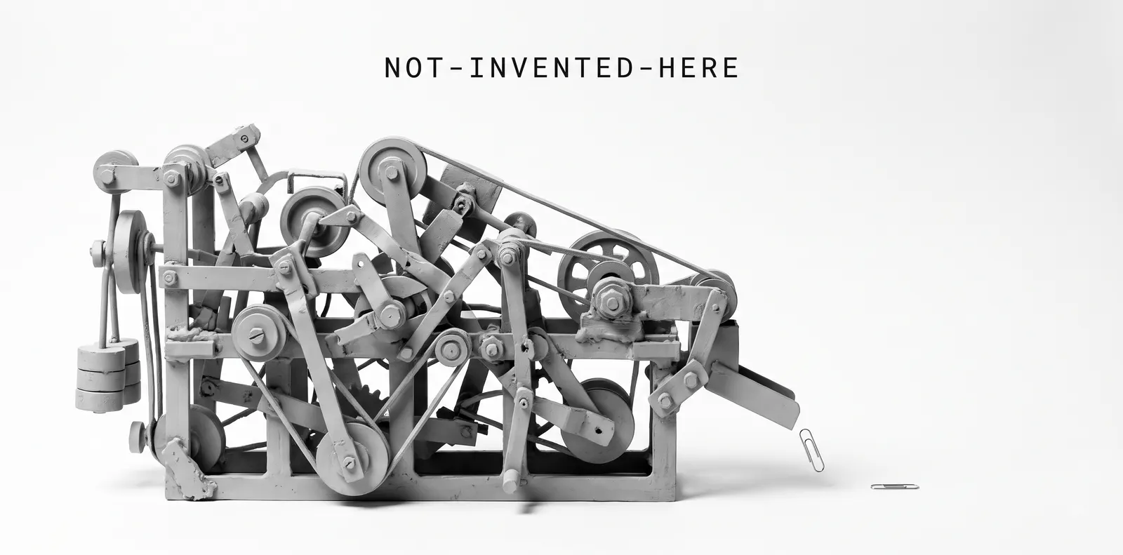 Not-Invented-Here Syndrome: An Honest Audit of My Three Years